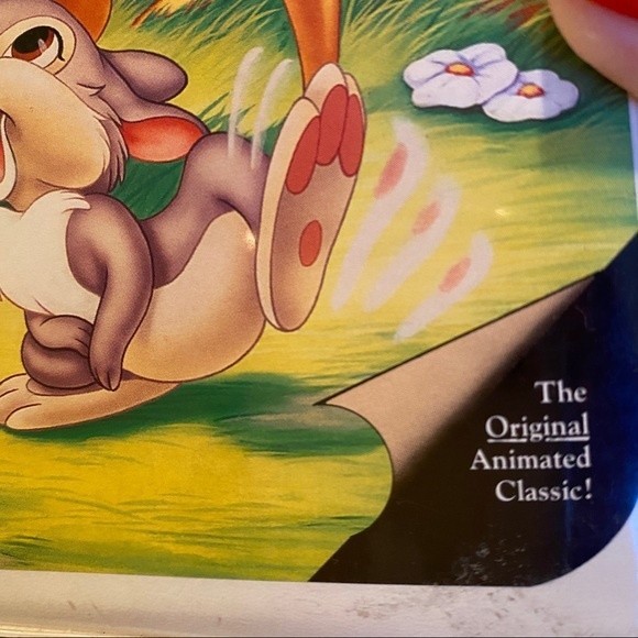 Walt Disney Bambi BLACK DIAMOND VHS Home Video. *MAKE OFFER* - Picture 4 of 6